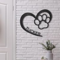 Custom Steel Signs: Pet Inspired Personalized Metal Wall Decor Made in USA