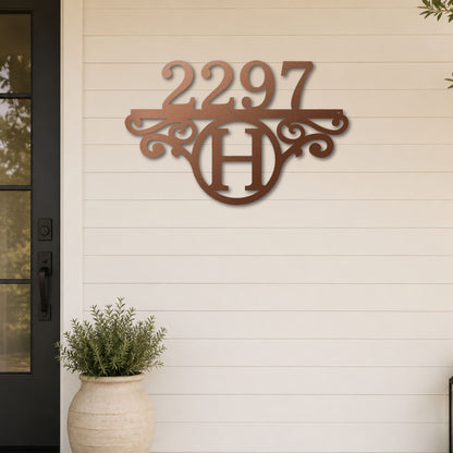 Address Initial Monogram