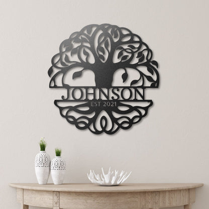 TREE OF LIFE MONOGRAM