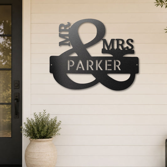 Mr & Mrs COUPLES NAMES