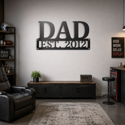 DAD EST MONOGRAM