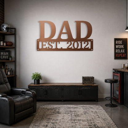 DAD EST MONOGRAM