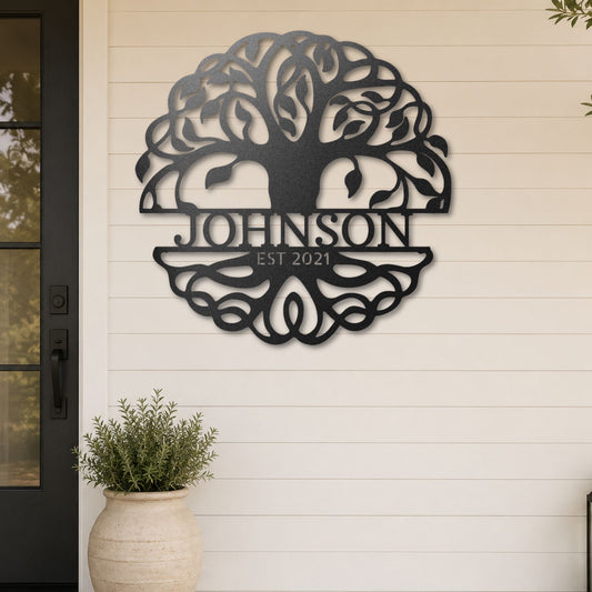 TREE OF LIFE MONOGRAM